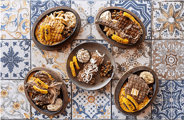 پنج رستوران، پنج حس؛